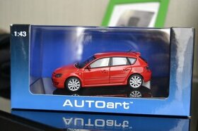 Mazda 3 mps Bk 1:43 autoart model ottomobile kyosho - 1