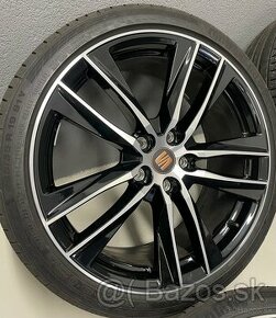 Orig alu Seat Leon 5F r19 5x112 + Continental 235/35/19 - 1