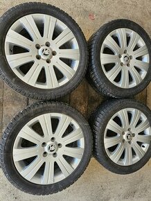 Predam sada diskov 5x112 R17  hlinikovy disk skoda FLASH 6,0 - 1