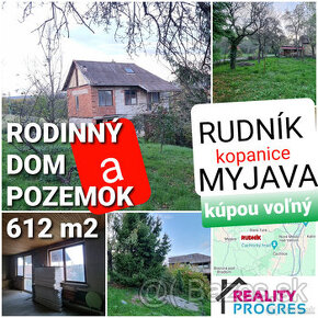 ROZOSTAVANÝ RODINNÝ DOM a POZEMOK 612m2 MYJAVSKÉ KOPANICE