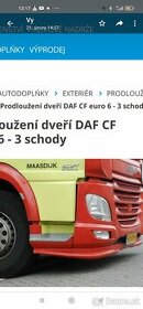 Prodloužení dveří  DAF CF 6 -3 schody