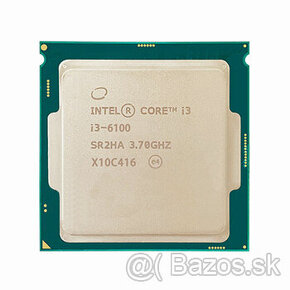 CPU Intel® Core™ i3-6100 3.7 GHz, 3M Cache, socket LGA1151