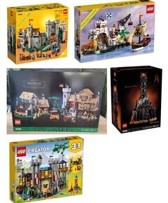 Lego 10305, 10320, 31120, 10332, 10333