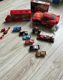 Cars kamion, auticka McQueen, hodinky - 1