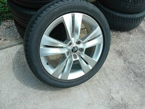 ALU disky "Škoda a iné" 5x112 18" pneu 215/50 r18 - 1