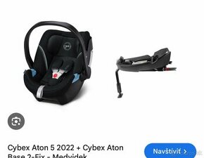 Cybex aton 5 +zakladna