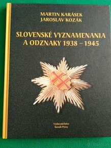 Kniha Slovenské vyznamenania a odznaky 1938 - 1945