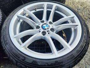 Alu Sada=5x120=orig.BMW M3/M4=s pneu=255/35 R18=DVOJROZMER - 1