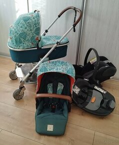 Trojkombinácia kočík Mamas & Papas + isofix - 1