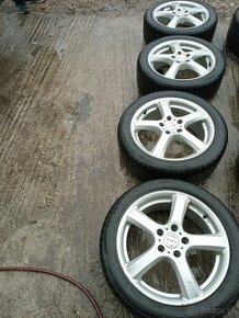 elektróny R17 5x112 Bridgestone  205/50R17 zimné