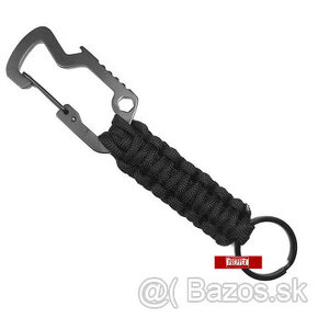 TAKTICKÁ KARABÍNA PARACORD SURVIVAL KEYRING