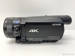 Sony FDR-AX100E polo-profi spickova kamera 4K - TOP STAV