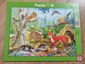 Puzzle Zvieratka z lesa