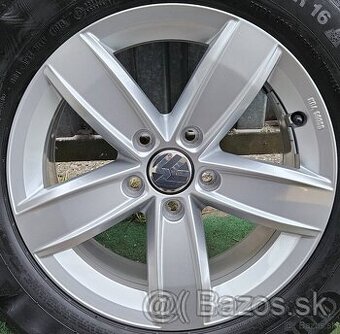 Atraktívne, takmer nové originálne disky VW - 5x112 r16