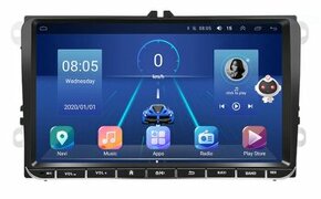 VW,Skoda,9",2+32GB,2 DIN rádio,Android 11,CAnBus,1024x600,SK