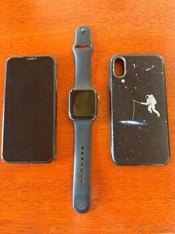 iPhone X 64GB a Apple Watch 4 44mm