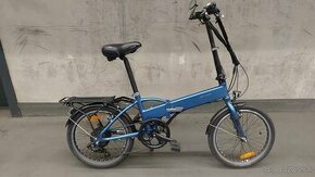 Skladací elektrobicykel Oxylane Tilt 500 (Decathlon)