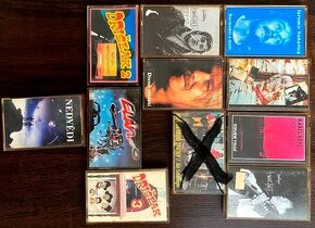 kazety VHS, MC, CD Kryl Nohavica Clapton Elán