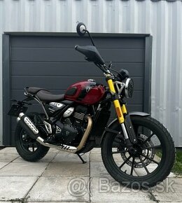 Predám Triumph Scrambler 400X Carnival Red - 1