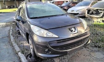 PEUGEOT 207 SW 1.4 2007 predám PREVODOVKU, NÁRAZNÍK, DVERE,