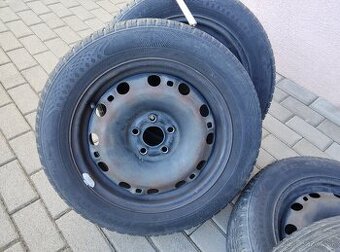 185/60r15-letne +disky VW,Seat, Škoda