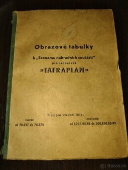 Tatraplan katalog - 1