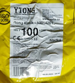 Ytong Klasik 100-53ks, 150-4ks