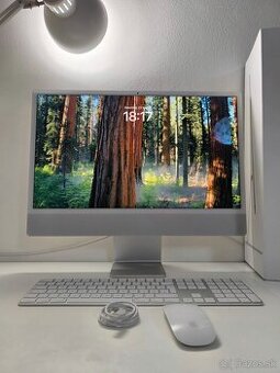 Apple iMac 24" M1 - ako nový - 1