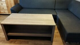 Drevený masívny obývací stôl - 1