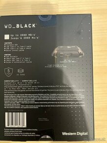 Externý Disk WD Black P50 4TB - 1