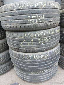 Predam letne pneu 4x 235/55R18 100V Continental - 1