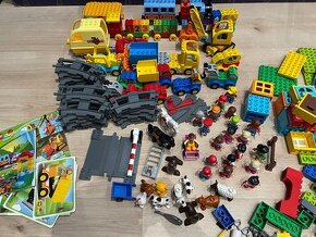 Veľký set Lego Duplo (cca 10 stavebníc)