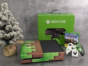 Xbox One 500GB Minecraft, 1 ovládač, hra Minecraft + darčeky