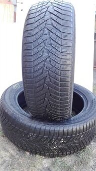 Predám 2 jazdené zimné pneumatiky Yokohama Blue 235/55 R20