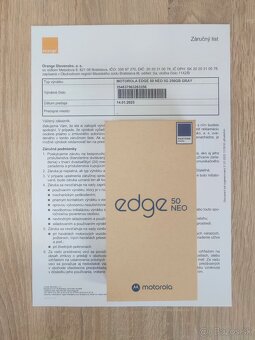 Motorola Edge 50 Neo 8GB/256GB, záruka do 1/2027