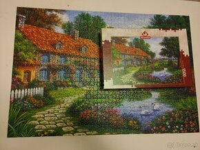 Art puzzle - Cottage, 1500 dielov