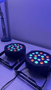 2x LED PAR