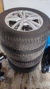 KOMPLET ZIMNÁ SADA VW SKODA 5x112 R16 + pneu 215/60 R16