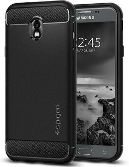 SPIGEN Samsung Galaxy J3 2017 Case Rugged Armor Black - 1