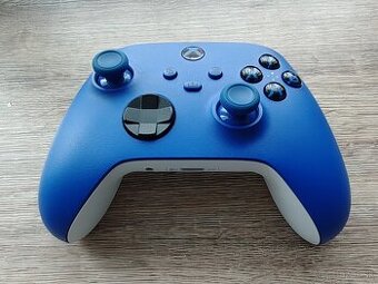 Xbox series controller ovládač modrý biely