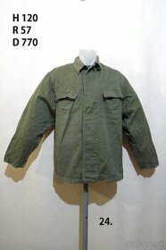 Vojenská bunda zelená 2