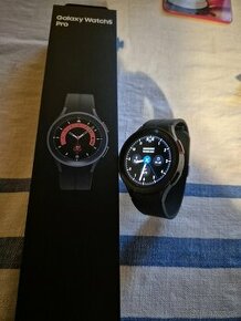 Samsung Galaxy Watch 5 Pro 45mm, čierne super stav - 1