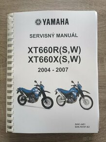 Yamaha XT 660X.R 2004-2007 servisny manual