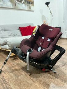 Autosedačka BRITAX RÖMER Dualfix i-Size, Burgundy Red - 1