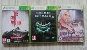 XBox 360 Evil Within +Dead Space 2 + Virtua Fighter 5