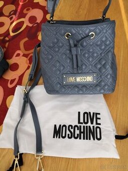 Modra kabelka Love moschino