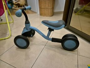 GLOBBER Learning Bike Ash Blue, odrazadlo 12-36mesiacov