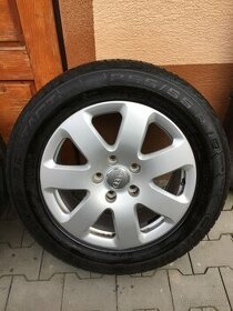 5x130 R18 8J ET56 + 255/55 R18 Continental letné Audi Q7 - 1