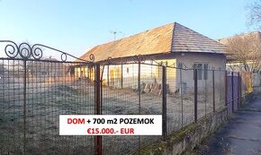 Bruty - RODINNÝ DOM s 700 m2 POZEMKOM - Na predaj - 1