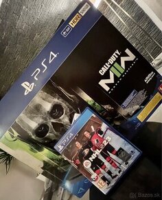 Predám PlayStation 4 Slim 500 GB (nové + 1 rok ešte záruka)